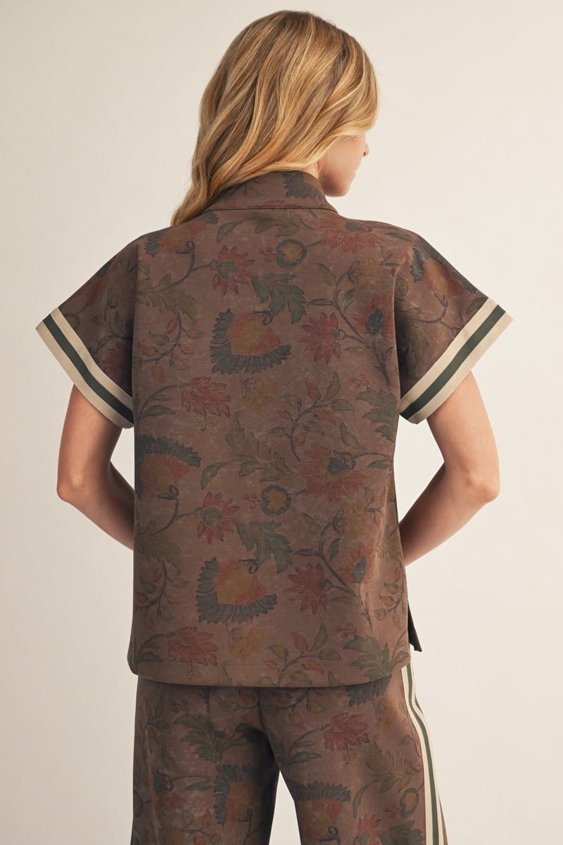 Jodifl Top Kinsley Contrast Zip Top