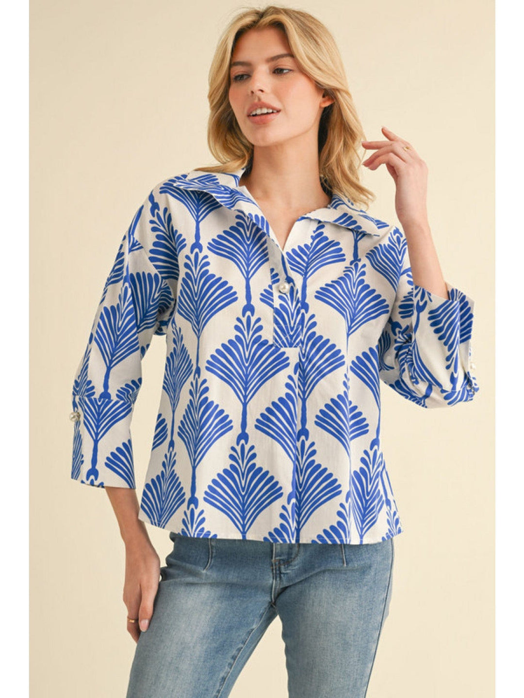 Jodifl Top Lillian Print Top