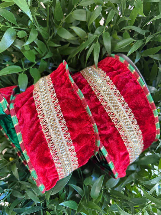 John Mark Ribbon decor by John Mark Enterprises, featuring colorful, decorative fabric ribbon for home or event decoration.