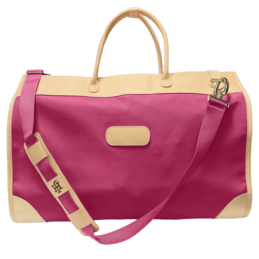 Jon Hart Design Bag Berry Coated Canvas Jon Hart Southtown Duffel Bag