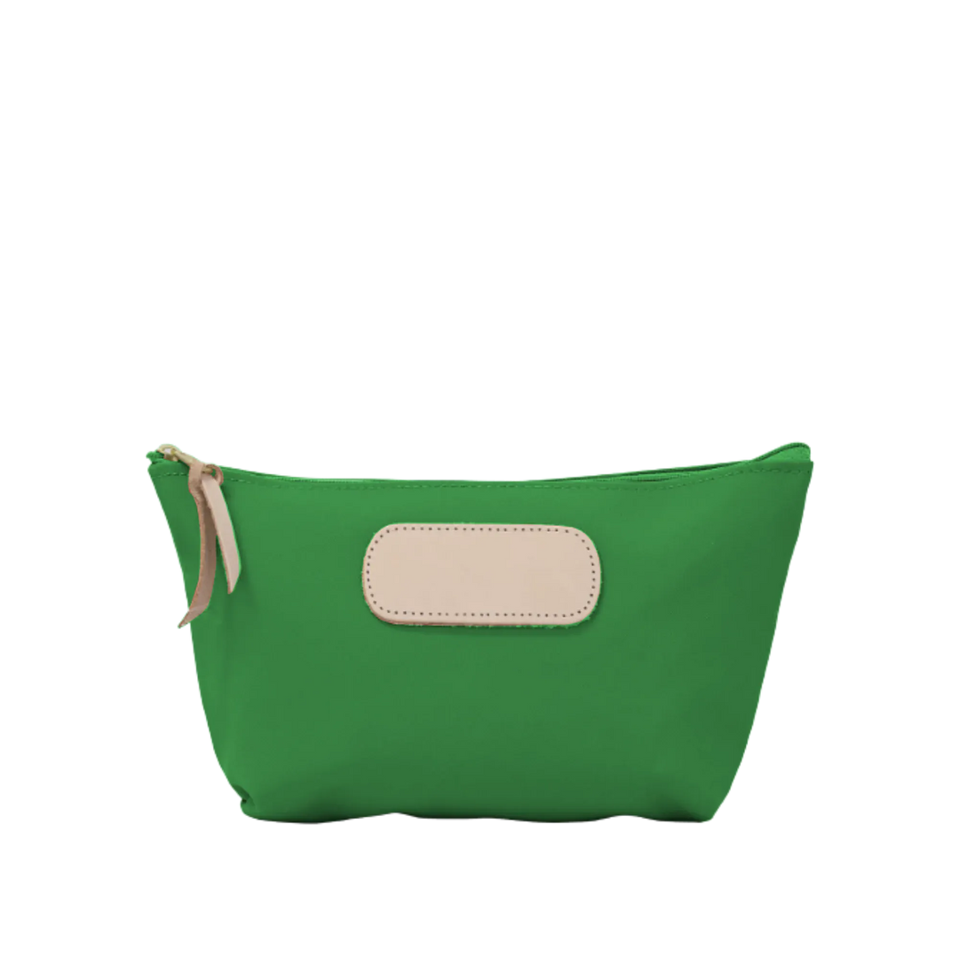 Jon Hart Design Bag Kelly Green Coated Canvas Jon Hart Grande Zip Bag