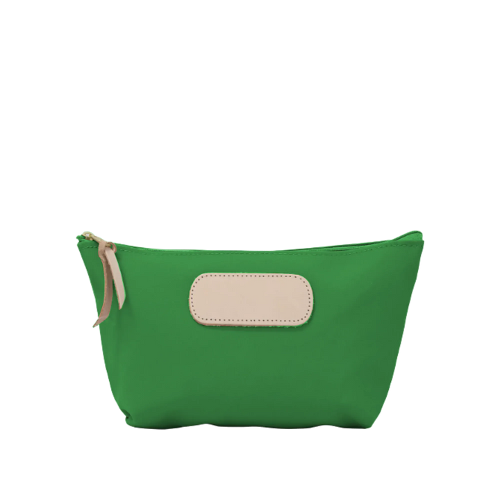 Jon Hart Design Bag Kelly Green Coated Canvas Jon Hart Grande Zip Bag