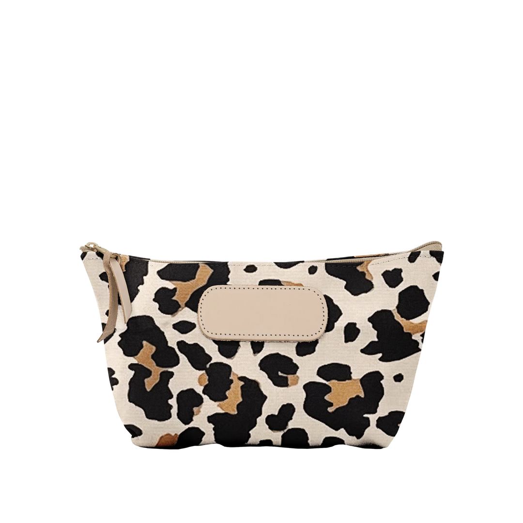 Jon Hart Design Bag Leopard Coated Canvas Jon Hart Grande Zip Bag