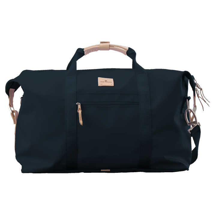 Jon Hart Design Bag Navy Coated Canvas Jon Hart Weekender Bag