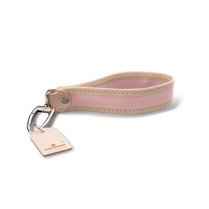 Jon Hart Design Keychain Rose Coated Canvas Jon Hart Pearl Keychain