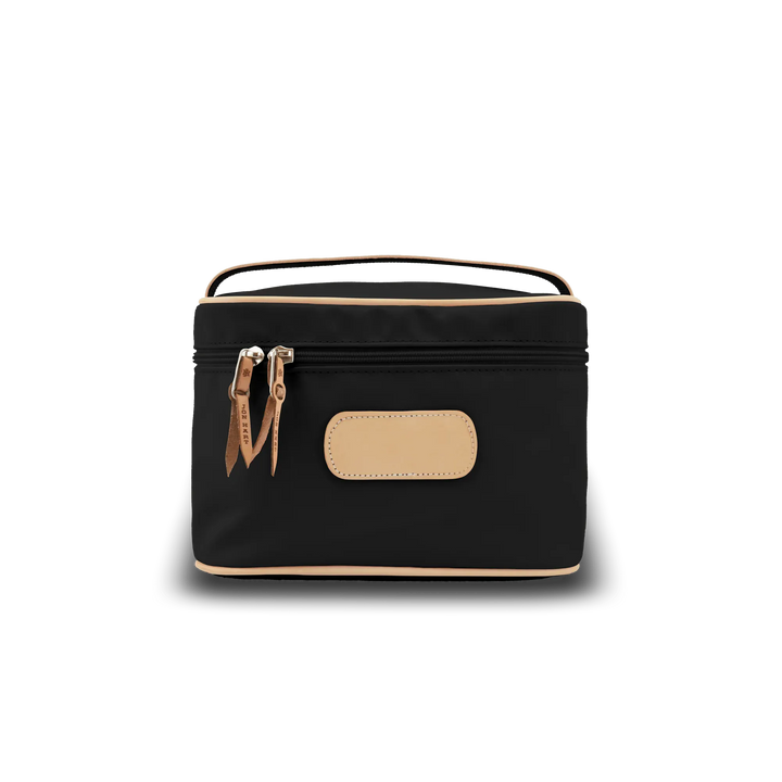 Jon Hart Design MakeUp Bag Black Coated Canvas Jon Hart Makeup Case