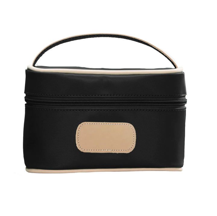 Jon Hart Design MakeUp Bag Black Coated Canvas Jon Hart Mini Makeup Case