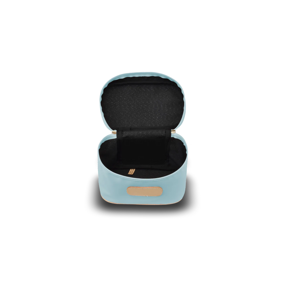 Jon Hart Design makeup bag featuring a sleek, stylish makeup case with multiple compartments for organizing beauty products.