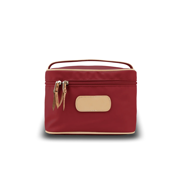 Jon Hart Design MakeUp Bag Red Coated Canvas Jon Hart Makeup Case