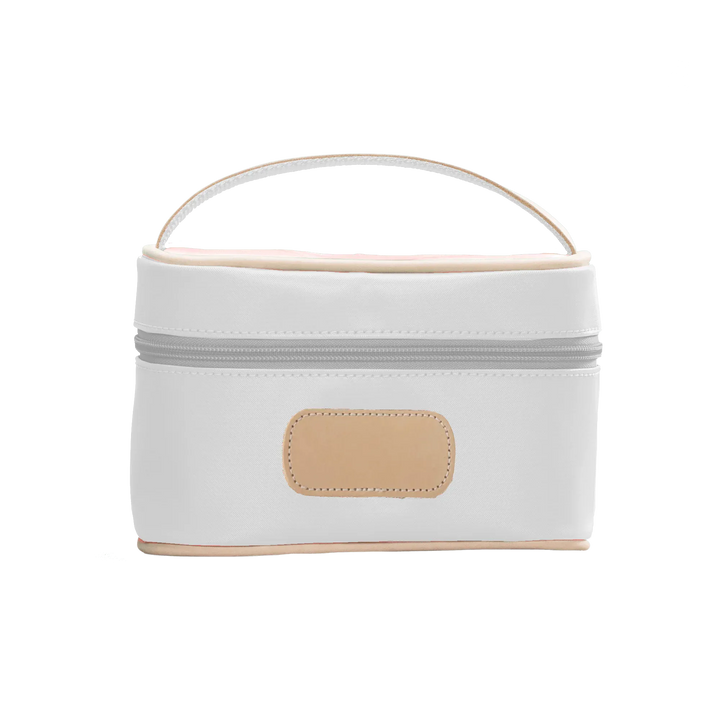 Jon Hart Design MakeUp Bag White Coated Canvas Jon Hart Mini Makeup Case