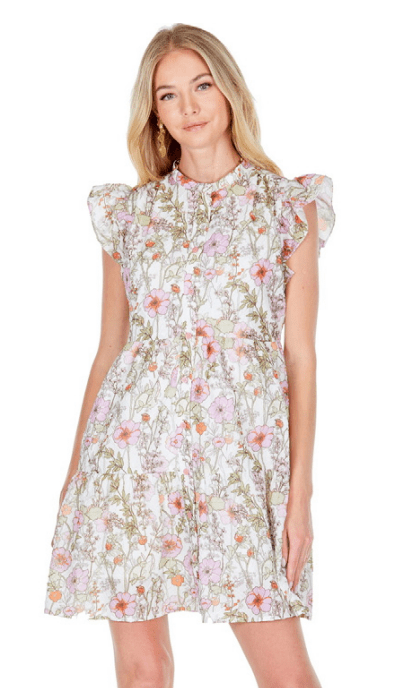 Joy Joy Dress Prairie Floral / XS Nina Tiered Dress