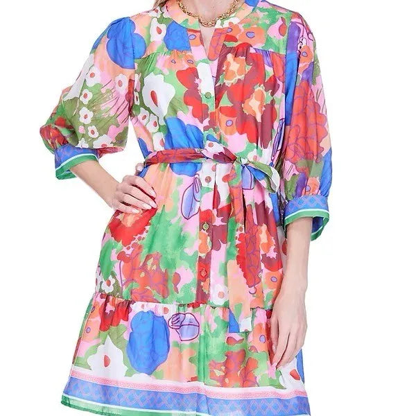 Joy Joy Dress Zara Placket Dress