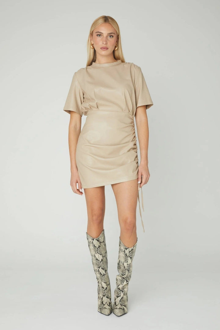 JS71 Dress Taupe / S Alma Dress