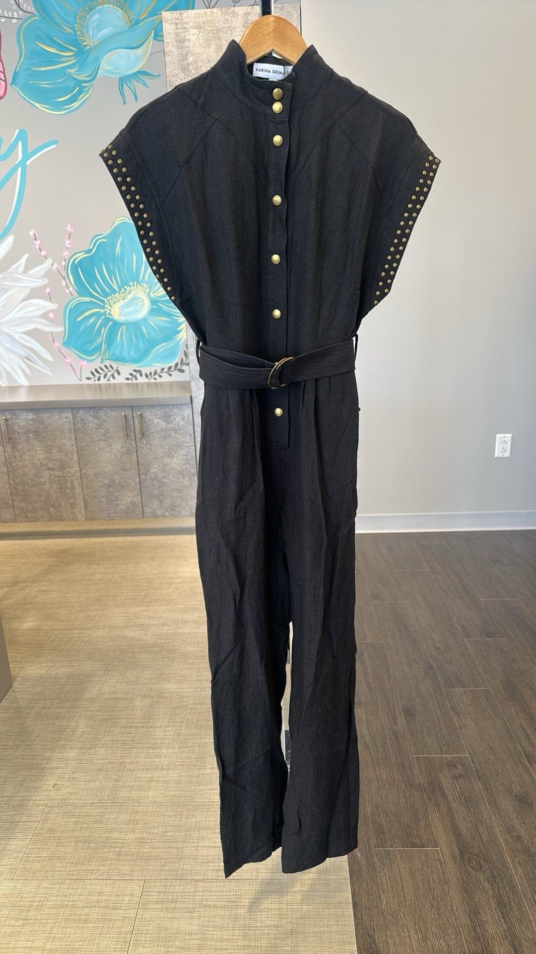 Karina Grimaldi Jumpsuit Black / XS Eleanor Jumpsuit