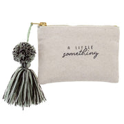Karma Pouch A little something Canvas Tassel Card Holder