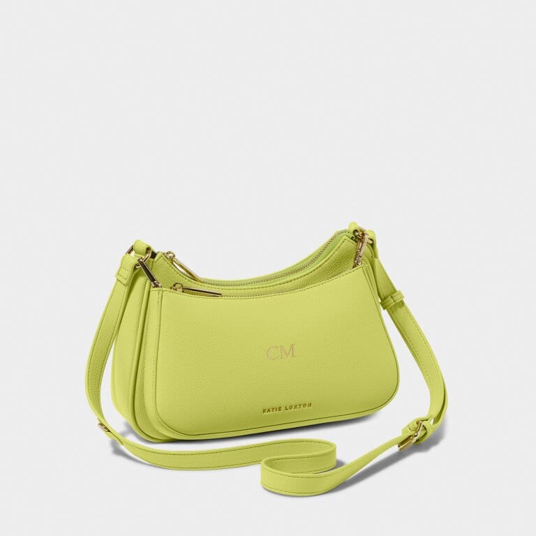 Katie Loxton Purse Lime Green Aria Scoop Crossbody Bag