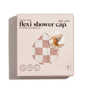 Kitsch Beauty Care Satin Lined Luxury Shower Cap - Checker