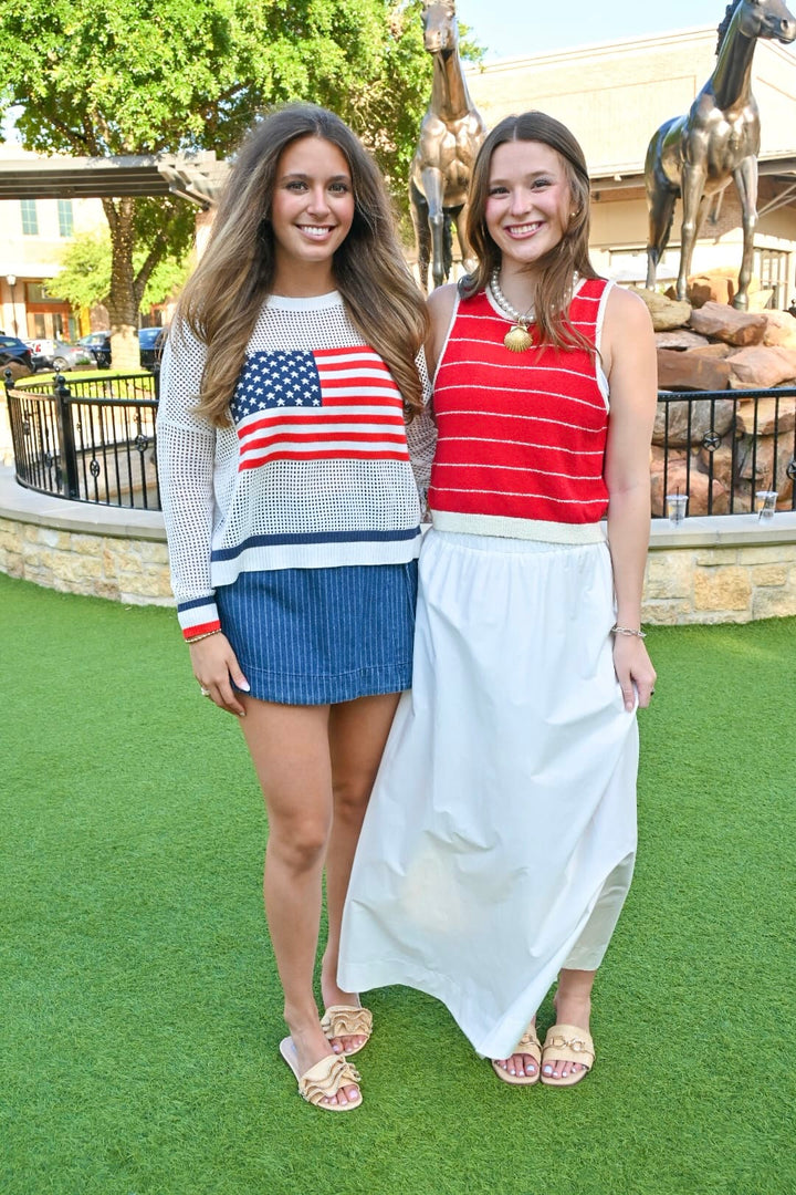 KLd. Signature Skirt Kaia Pinstriped Skirt