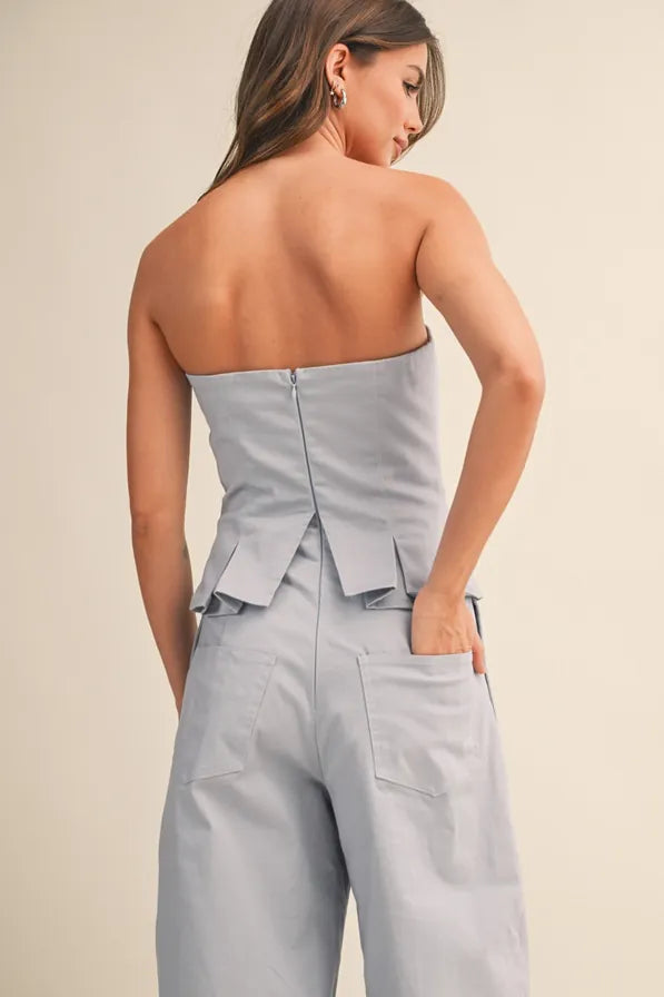 Klesis Jumpsuit Milani Pleated Barrel Jumpsuit