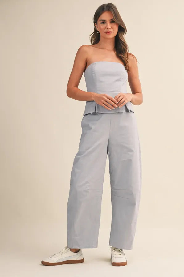 Klesis Jumpsuit Milani Pleated Barrel Jumpsuit