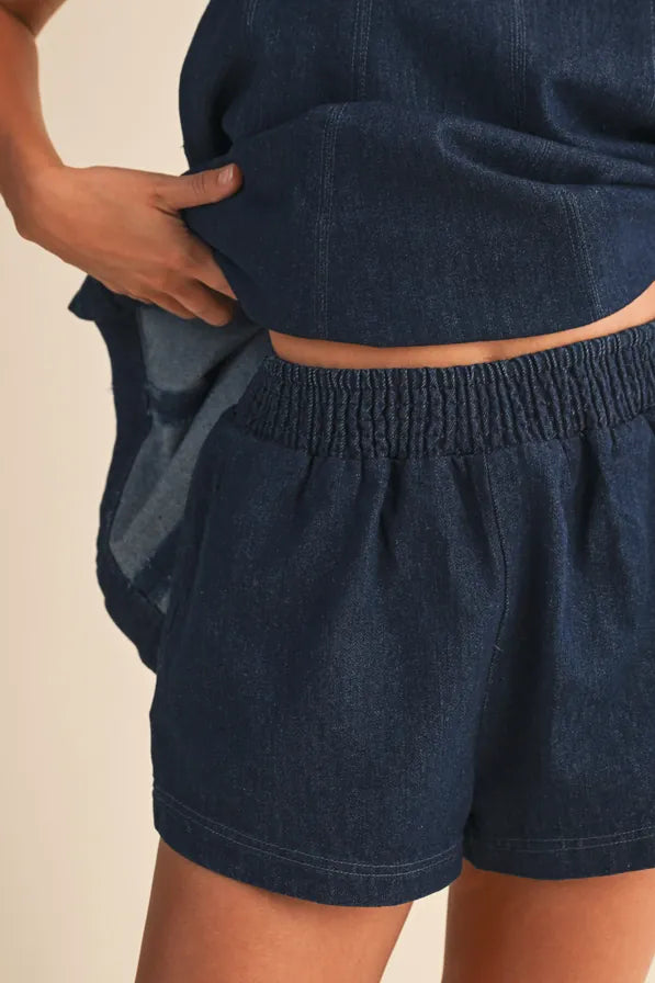 Klesis Set Danna Longline Shorts Set