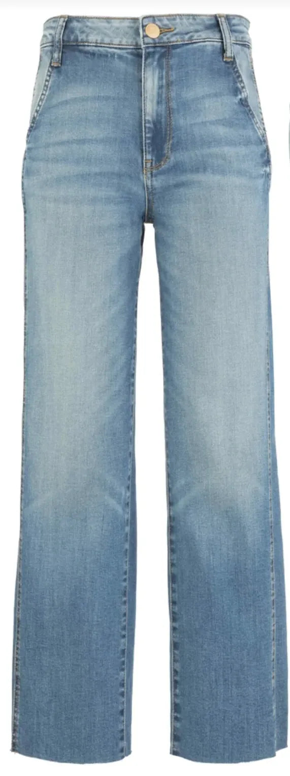 KUT from the Kloth Denim Artisan / 00 Charlotte High Rise Wide Leg - KG2584MA1L