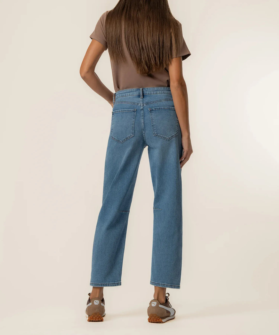 KUT from the Kloth Denim Ashton High Rise Relaxed Leg - KB82401