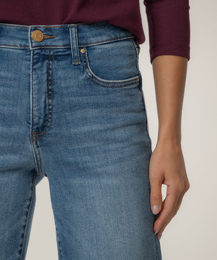 KUT from the Kloth Denim Avery High Rise Straight Leg - KP2448MA1