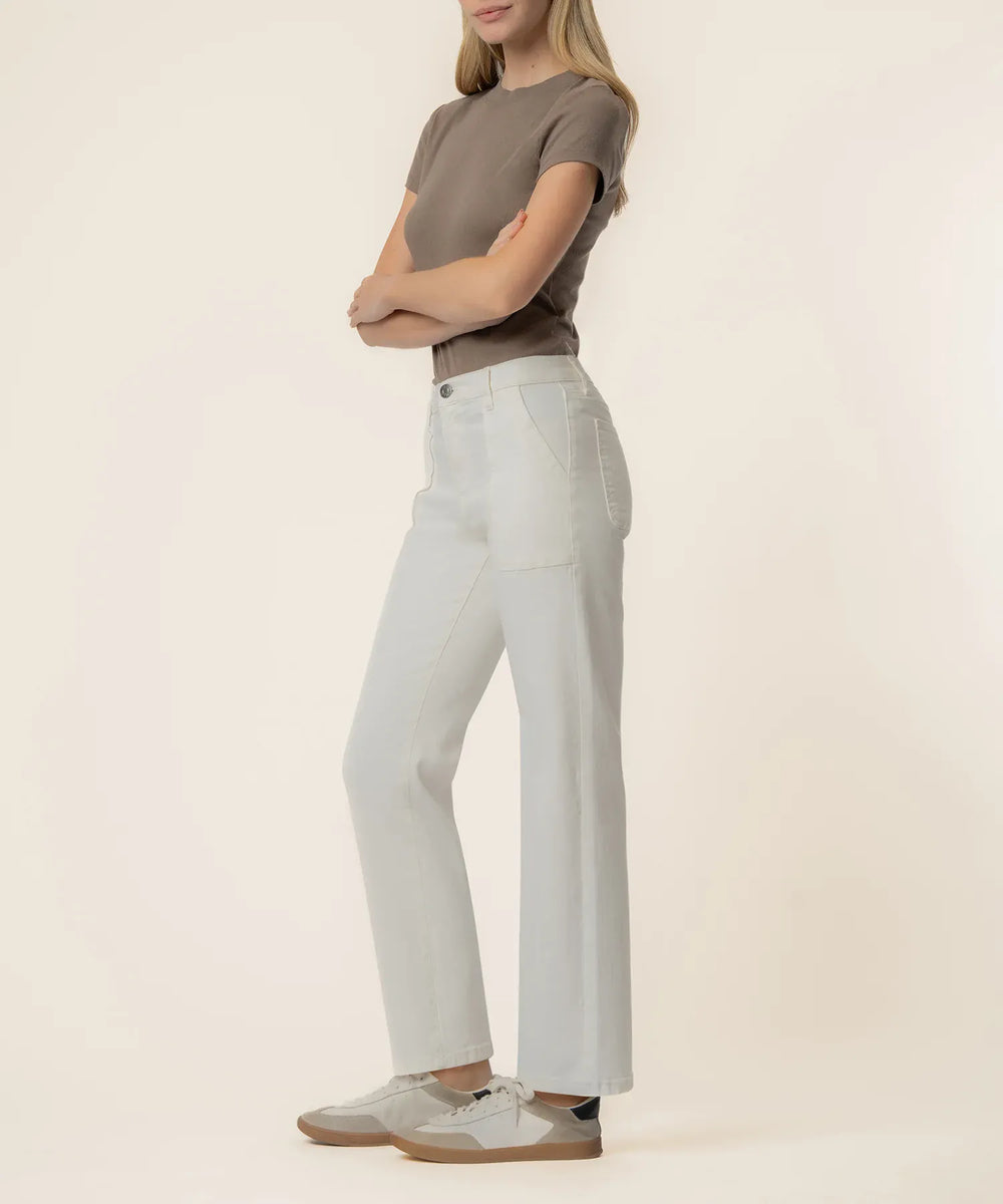 KUT from the Kloth Denim Avery High Rise Straight Leg - KP2471MA1