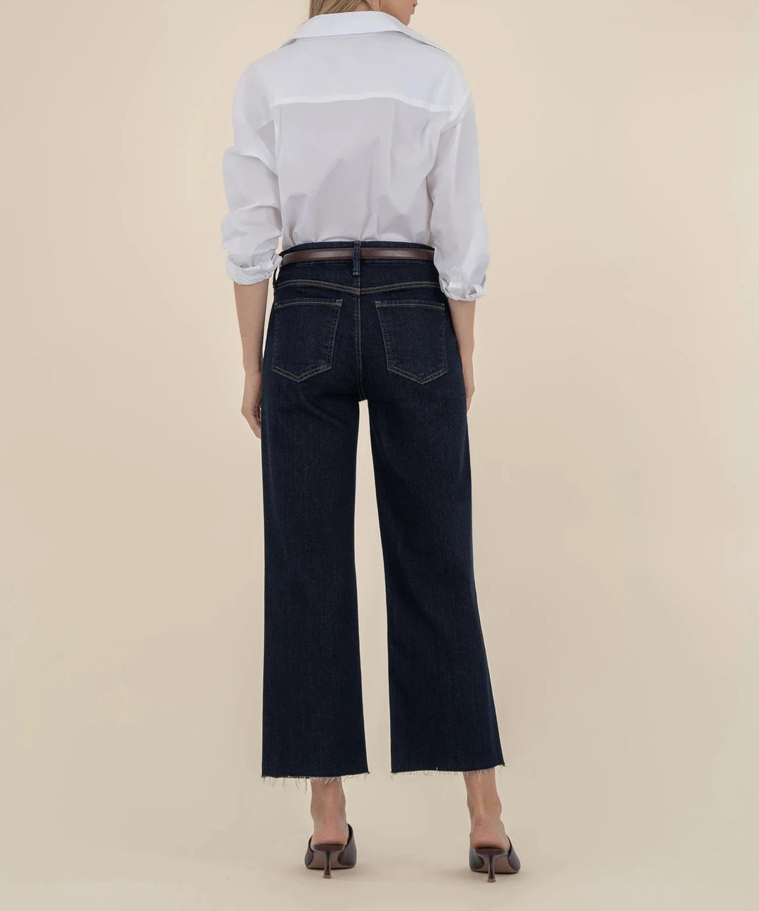 KUT from the Kloth Denim Charlotte High Rise Wide Leg - KG2292MA1