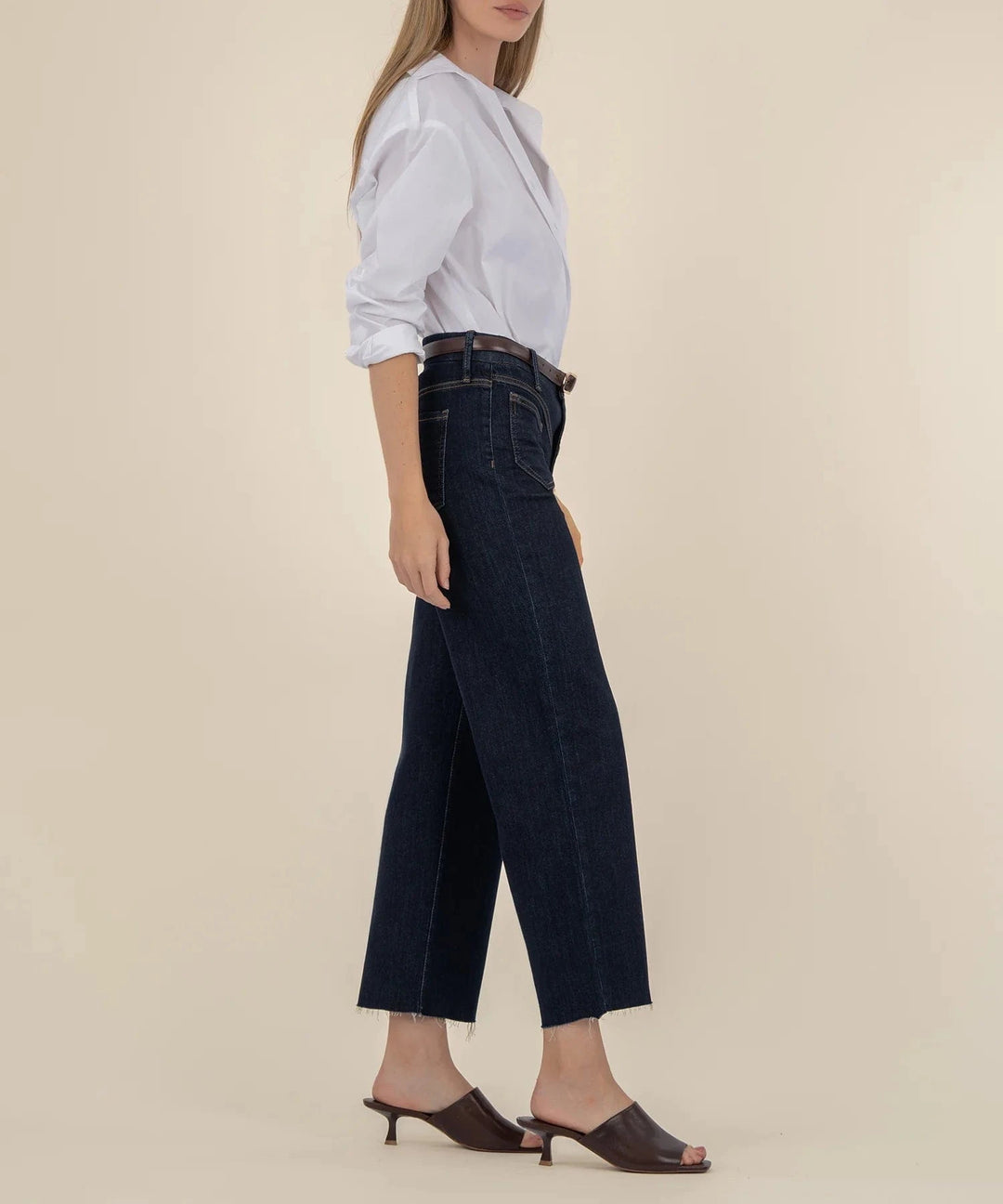 KUT from the Kloth Denim Charlotte High Rise Wide Leg - KG2292MA1