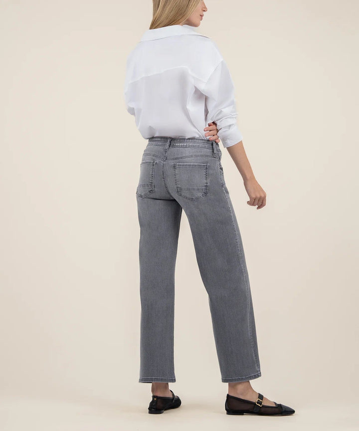 KUT from the Kloth Denim Charlotte Mid Rise Wide Leg - KG2060MA1L