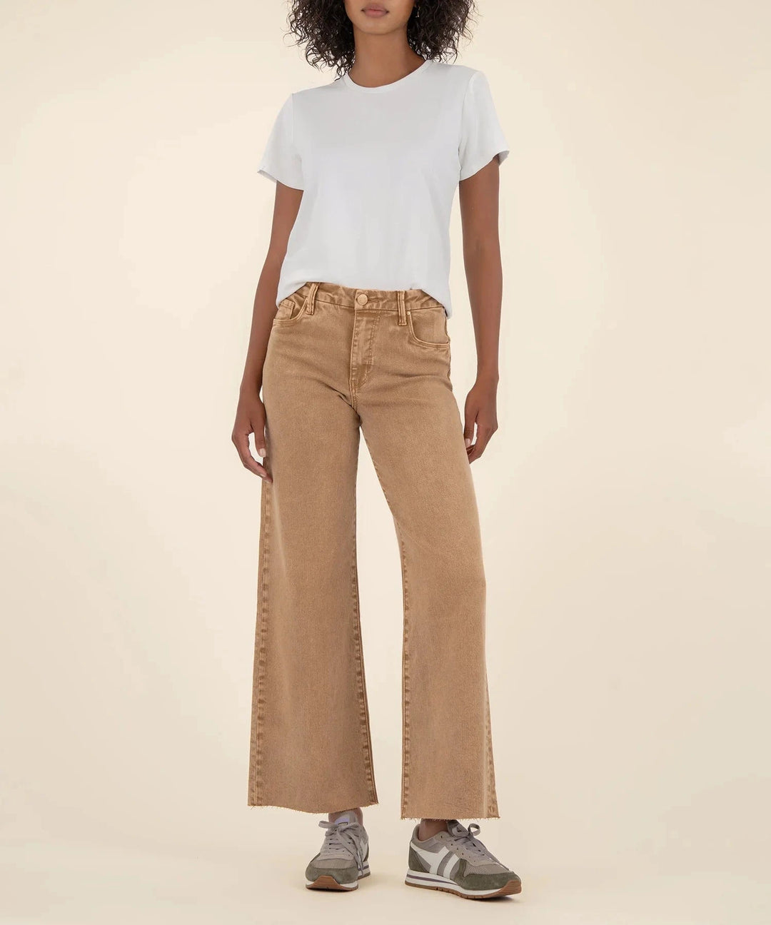 KUT from the Kloth Denim Chestnut / 00 Meg High Rise Wide Leg - KG1516MF1L
