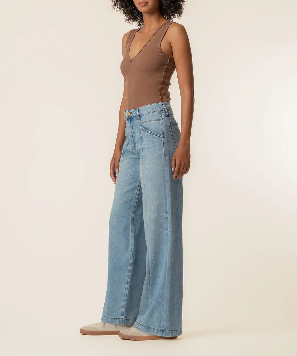 KUT from the Kloth Denim Jodi High Rise Wide Leg - KB78401