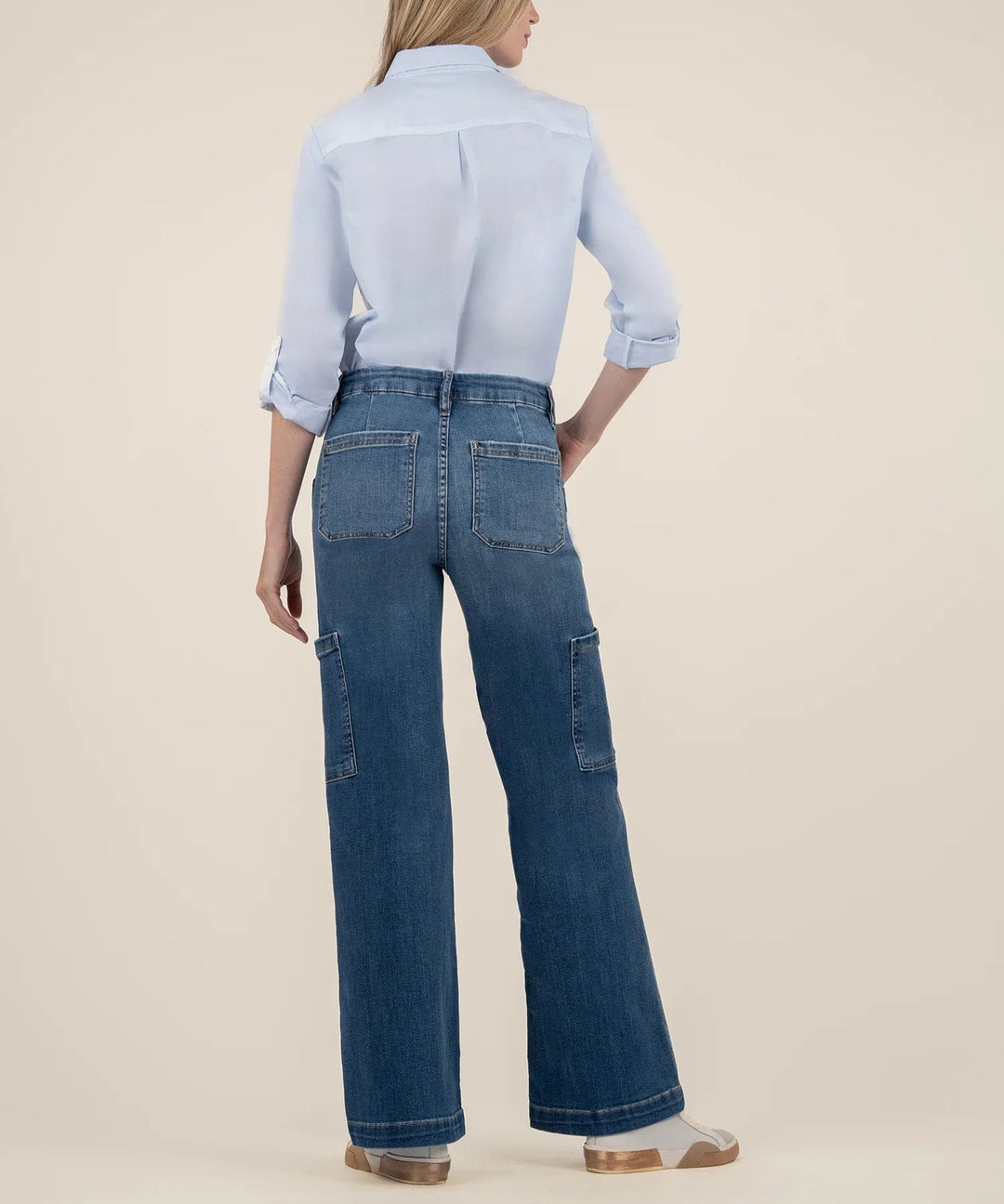 KUT from the Kloth Denim Jodi High Rise Wide Leg - KP1785MA6