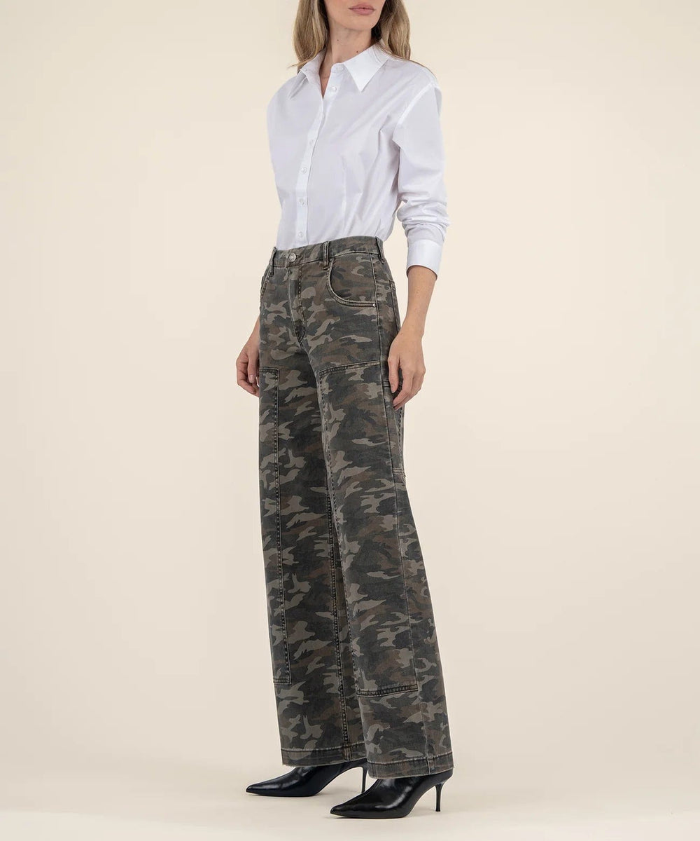 KUT from the Kloth Denim Jodi High Rise Wide Leg Pant - KB55302