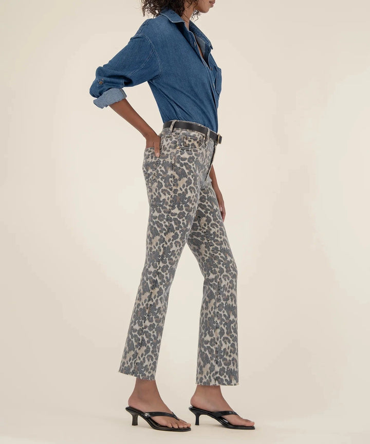 KUT from the Kloth Denim Kelsey High Rise Ankle Flare - KB63002