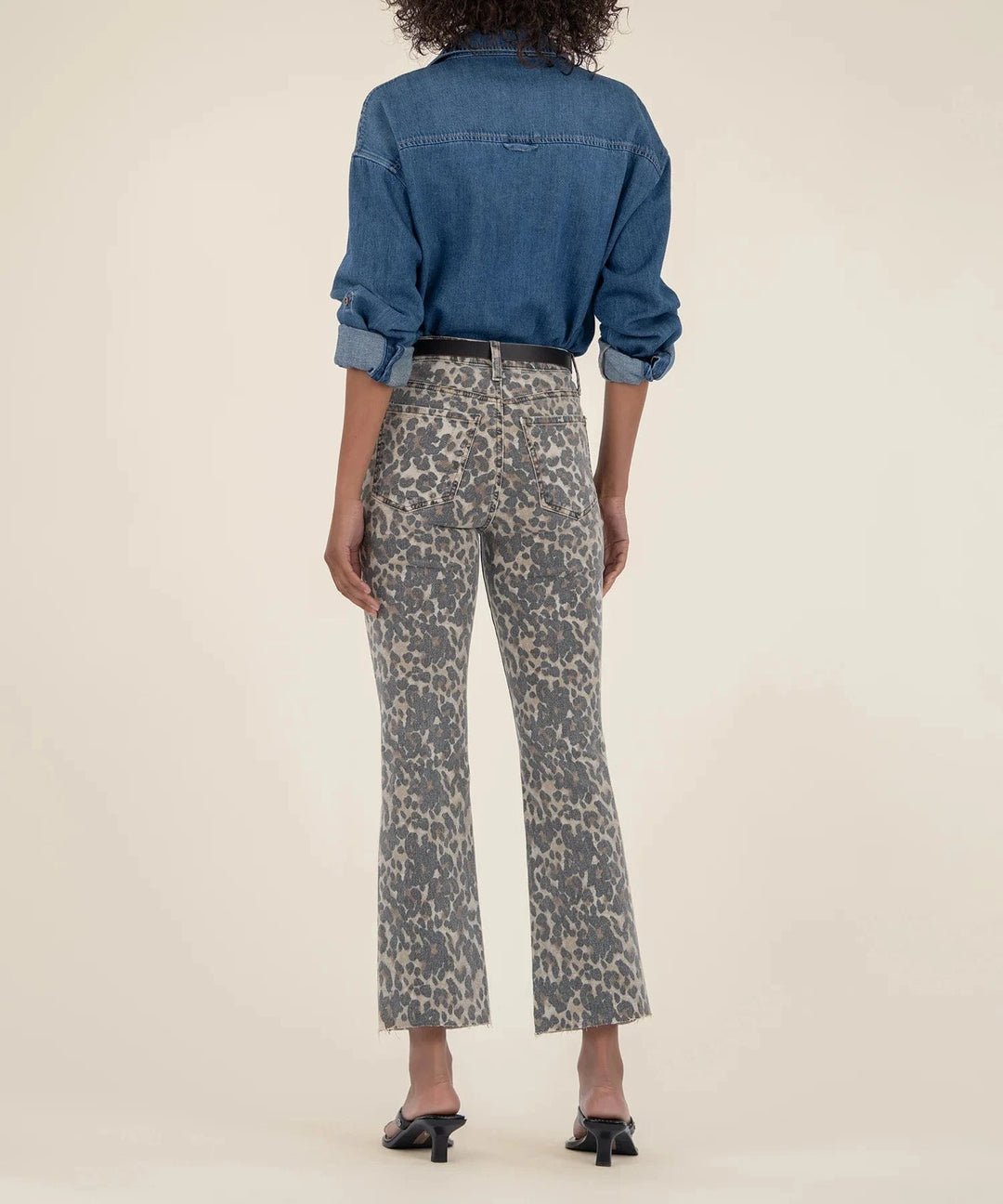KUT from the Kloth Denim Kelsey High Rise Ankle Flare - KB63002