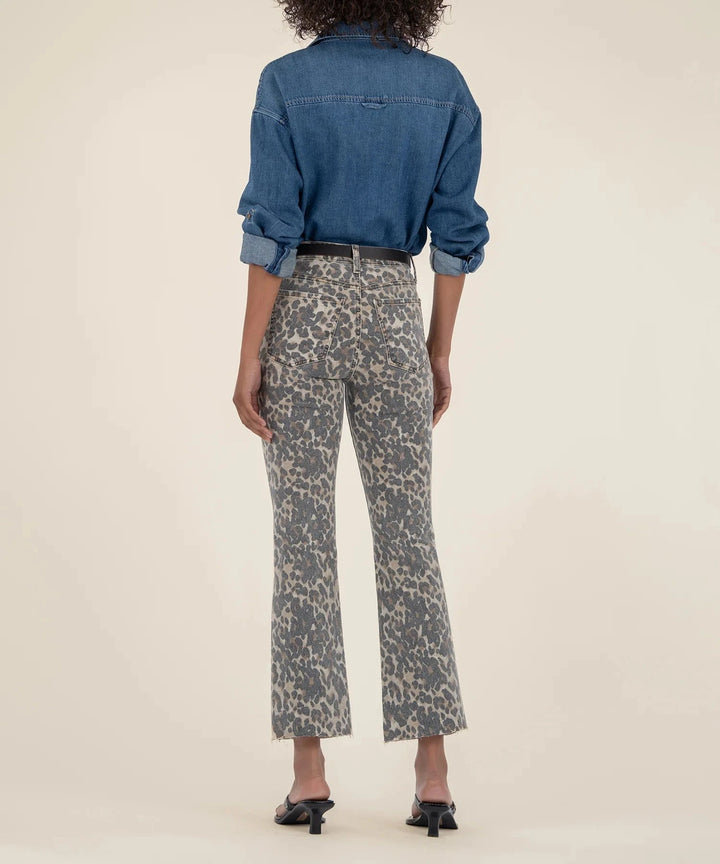 KUT from the Kloth Denim Kelsey High Rise Ankle Flare - KB63002
