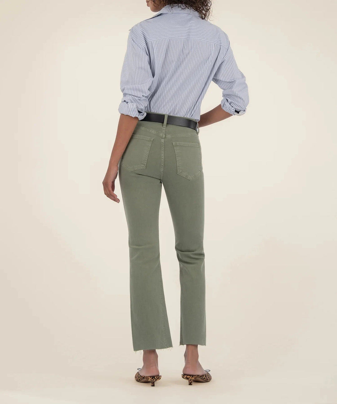 KUT from the Kloth Denim Kelsey High Rise Ankle Flare - KP1574MA5