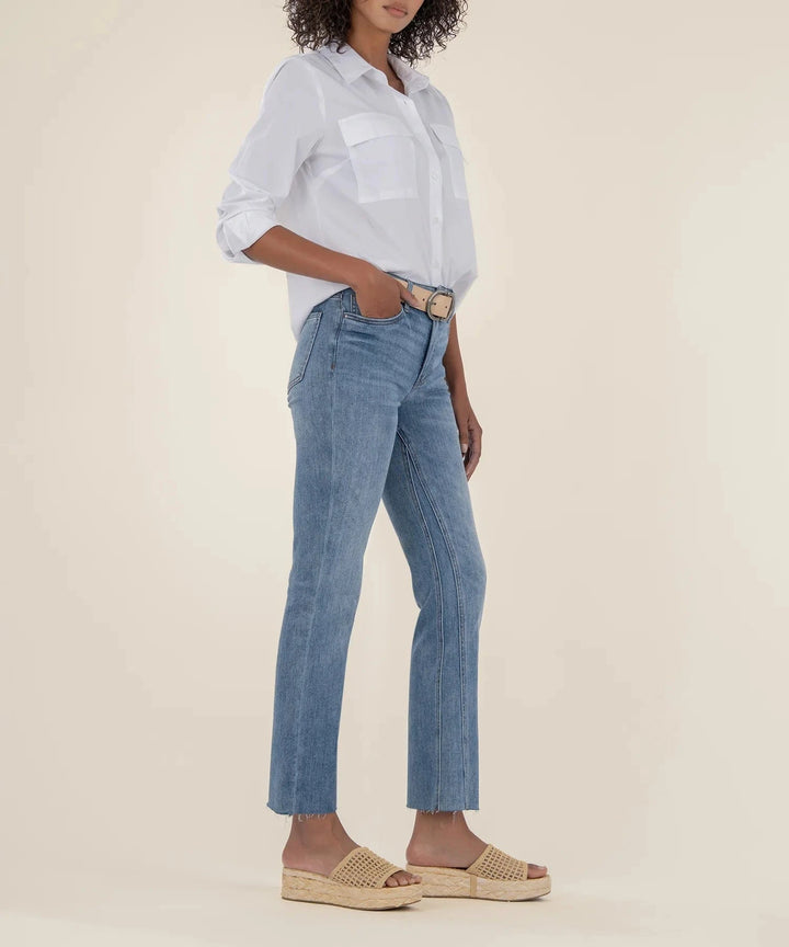KUT from the Kloth Denim Kelsey High Rise Ankle Flare - KP1574MB1