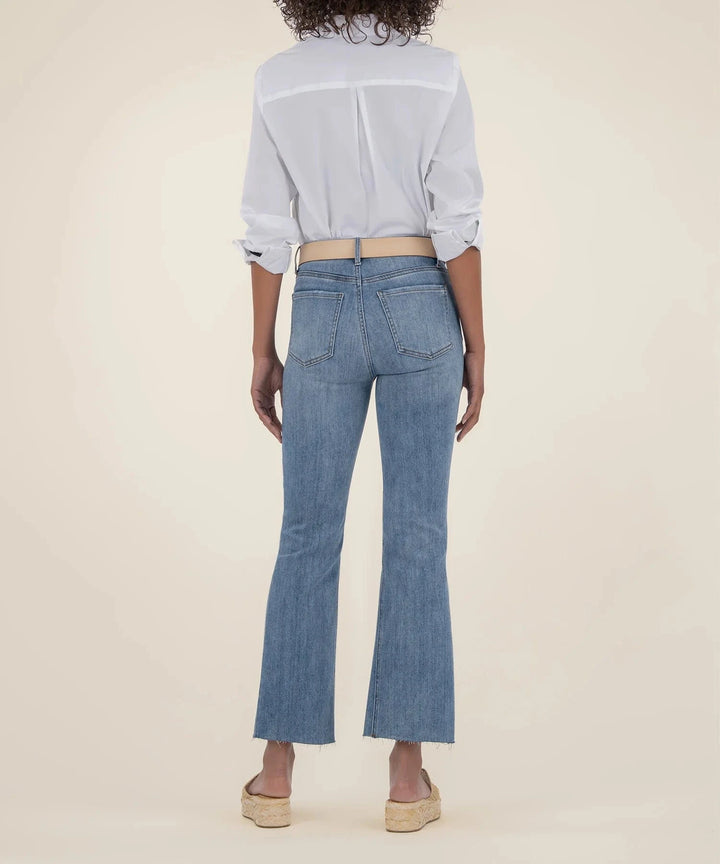 KUT from the Kloth Denim Kelsey High Rise Ankle Flare - KP1574MB1