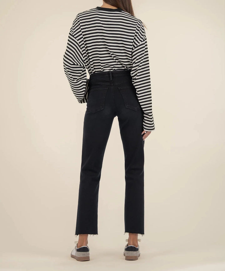 KUT from the Kloth Denim Kelsey High Rise Ankle Flare - KP1575MC2