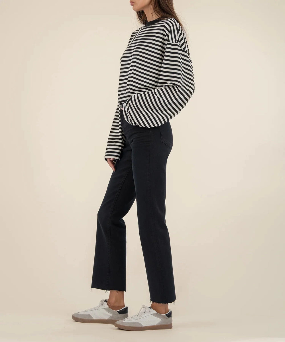 KUT from the Kloth Denim Kelsey High Rise Ankle Flare - KP1575MC2