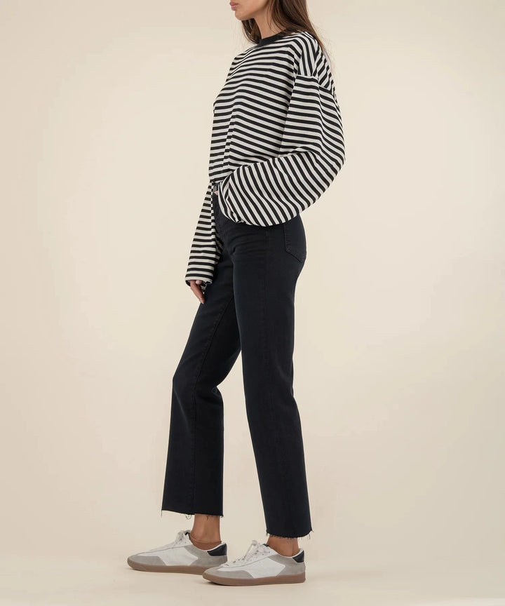 KUT from the Kloth Denim Kelsey High Rise Ankle Flare - KP1575MC2
