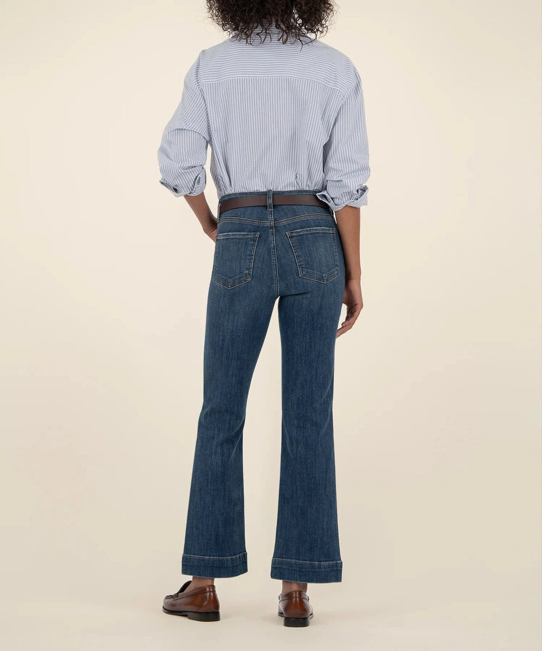 KUT from the Kloth Denim Kelsey High Rise Ankle Flare - KP1681MB6