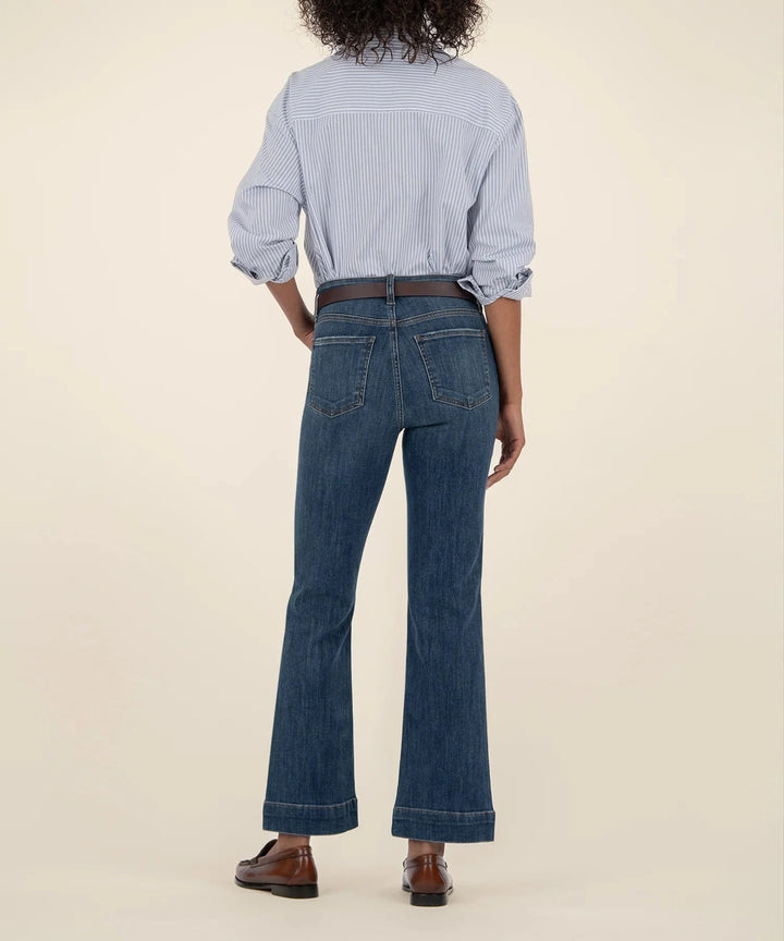KUT from the Kloth Denim Kelsey High Rise Ankle Flare - KP1681MB6