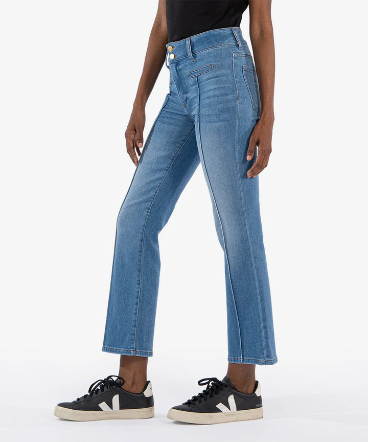 KUT from the Kloth Denim Kelsey High Rise Ankle Flare - KP2075MA2