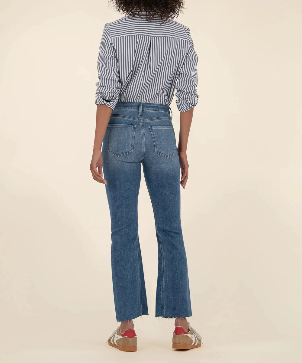 KUT from the Kloth Denim Kelsey High Rise Ankle Flare Pant - KP1574MA9