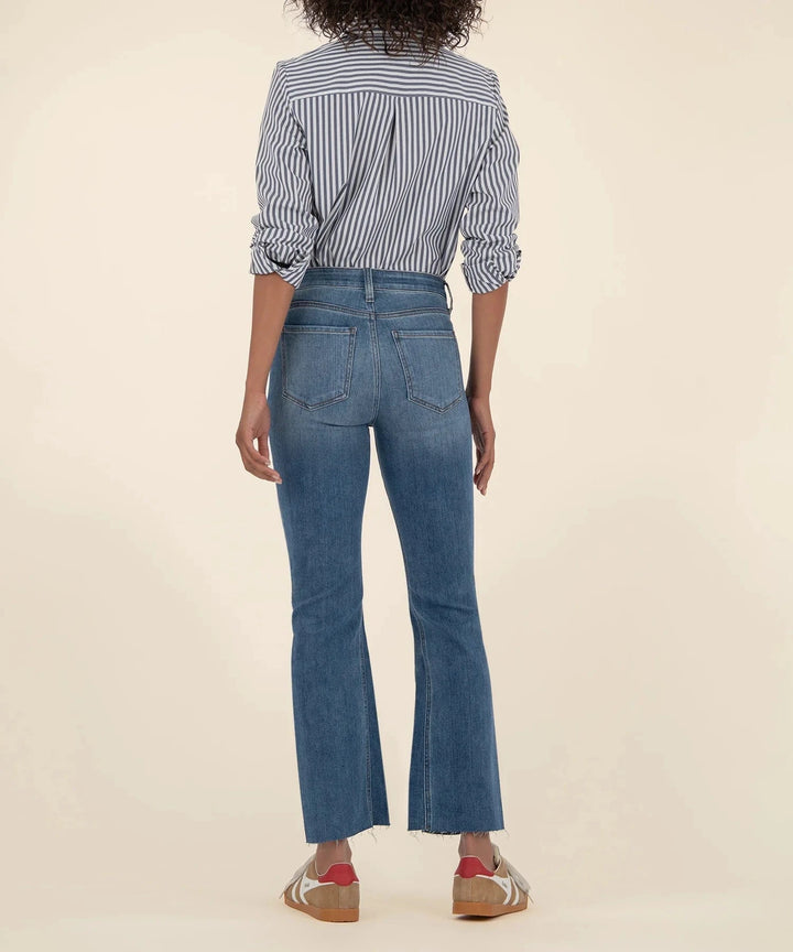 KUT from the Kloth Denim Kelsey High Rise Ankle Flare Pant - KP1574MA9